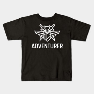 Adventurer - Adventurers Club - Adventurers League Kids T-Shirt